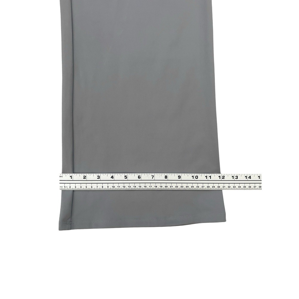 Halara Flex DayStretch High Waisted Flare Pants Zip Pockets Women's 1X Plus Gray - Picture 8 of 14